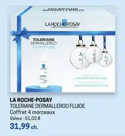 Uniprix LA ROCHE-POSAY TOLERIANE DERMALLERGO FLUIDE Coffret 4 morceaux offer