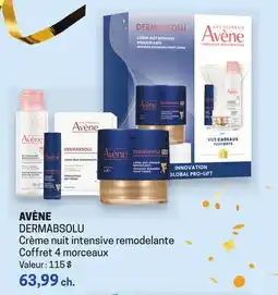 Uniprix AVÈNE DERMABSOLU Crème nuit intensive remodelante Coffret 4 morceaux offer