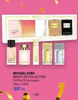 Uniprix MICHAEL KORS MINIATURE COLLECTION Coffret 5 morceaux offer