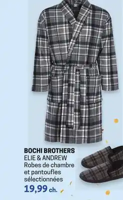 Uniprix BOCHI BROTHERS ELIE & ANDREW RObes de chambre et pantoufles sélectionnées offer