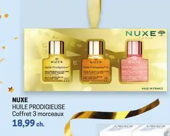 Uniprix NUXE HUILE PRODIGIEUSE Coffret 3 morceaux offer
