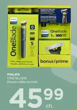 Proxim PHILIPS ONE BLADE Rasoirs sélectionnés offer