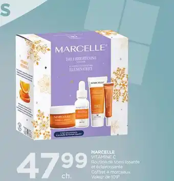 Proxim MARCELLE VITAMINE C Routine de soins lissante et éclaircissante Coffret 4 morceaux offer