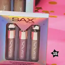 Proxim SAX NEW YORK Ensemble d'illuminateurs pour le visage 3 morceaux offer