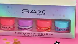 Proxim SAX NEWYORK Ensemble de masques hydratants pour les lèvres offer
