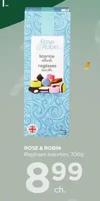Proxim ROSE & ROBIN Réglisses assorties offer