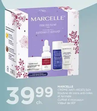 Proxim MARCELLE CRÈME ANTI-RIDES 50+ Routine de soins anti-rides et fermeté Coffret offer