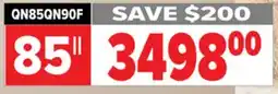 2001 Audio Video QN85QN90F SAMSUNG Neo QLED 4K VISION AL Smart TV offer