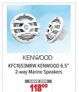 2001 Audio Video KENWOOD 6.5 2-way Marine Speakers offer