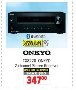 2001 Audio Video ONKYO 2 channel Stereo Receiver offer