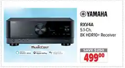2001 Audio Video YAMAHA 5.1-Ch. 8K HDR10 + Receiver offer