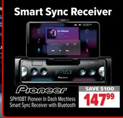 2001 Audio Video Pioneer In Dash Mechless Smart Sync Receiver with Bluetooth offer