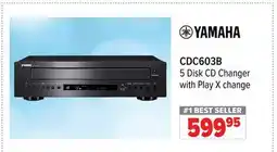 2001 Audio Video CDC603B 5 Disk CD Changer with Play X change offer