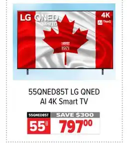 2001 Audio Video LG QNED AI 4K Smart TV 55 offer