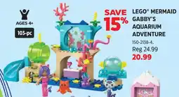 Canadian Tire Lego mermaid gabby's aquarium adventure offer