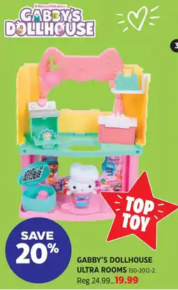 Canadian Tire Gabby's dollhouse ultra rooms offer