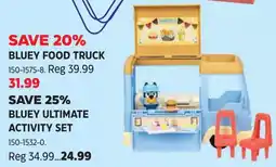 Canadian Tire Bluey food truck offer