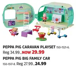 Canadian Tire Peppa pig caravan playset offer