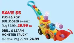 Canadian Tire Push & pop bulldozer offer
