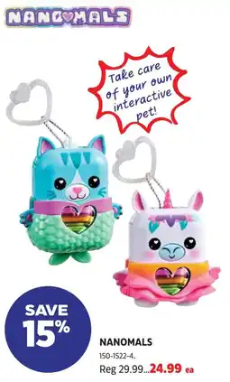 Canadian Tire Nanomals offer