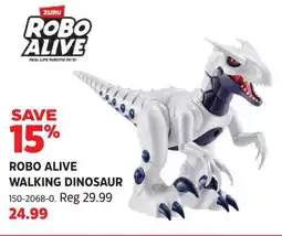 Canadian Tire Robo alive walking dinosaur offer