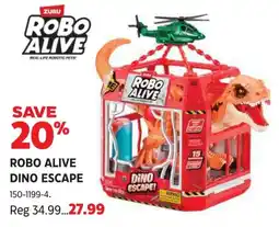 Canadian Tire Robo alive dino escape offer
