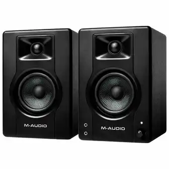 Best Buy M-Audio BX3 3.5" Multimedia Reference Monitor Speaker - Pair - Black offer