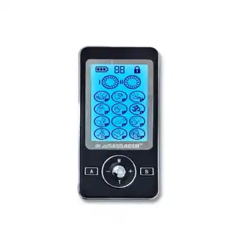 Best Buy IQ Massager Pro V Tens Machine and EMS for Pain Relief - Black offer
