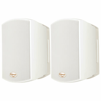 Best Buy Klipsch AW-400 50-Watt All-Weather Outdoor Speakers - Pair offer