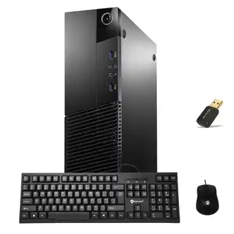 Best Buy Lenovo ThinkCentre SFF Computer Desktop PC (Intel Core i5 4th Gen | 8GB RAM | 500GB HDD | Windows 10 Pro) Grade A WiFi - HDMI offer