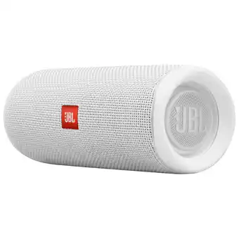 Best Buy JBL Flip 5 Waterproof Bluetooth Wireless Speaker - White offer