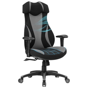 Best Buy ViscoLogic ARMOUR | Master of Ergonomics - Ader Chen Inspired Design | Premium Grade Series |Mesh Fabric Gaming Chair Black n offer