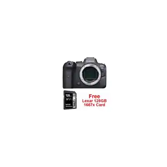 Best Buy Canon EOS R6 Body + Lexar Professional 1667x 128GB SD Card offer