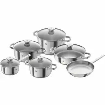 Best Buy Zwilling Joy 11-Piece Stainless Steel Cookware Set - Silver offer