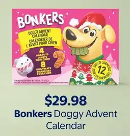 Walmart Bonkers Doggy Advent Calendar offer