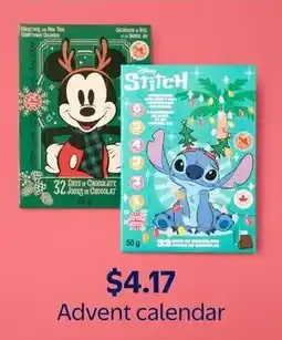 Walmart Advent calendar offer