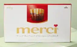 Walmart Merci chocolates offer