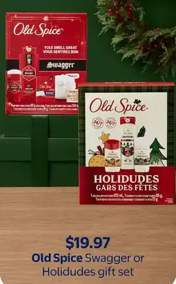 Walmart Old Spice Swagger or Holidudes gift set offer