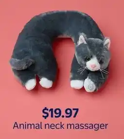Walmart Animal neck massager offer