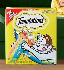 Walmart Temptations Creamy Puree cat treats offer