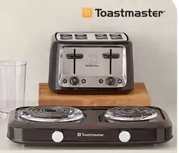 Walmart Toastmaster 4-slice toaster or double burner offer
