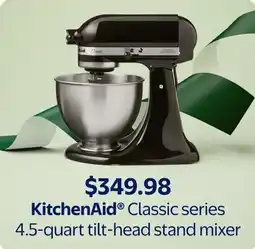 Walmart KitchenAid Classic series 4.5-quart tilt-head stand mixer offer