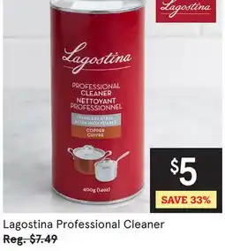 Kitchen Stuff Plus Lagostina Professional Cleaner offer