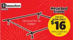 Surplus Furniture Glide Support Metal Bed Frame offer