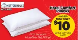 Surplus Furniture Hotel Comfort Queen Pillows offer
