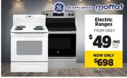 Surplus Furniture Electric Range As Low As offer