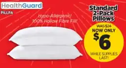 Surplus Furniture Standard 2-Pack Pillows offer