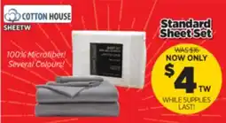 Surplus Furniture Standard Sheet Set offer