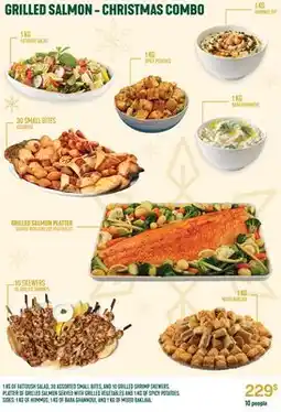 Marché Adonis GRILLED SALMON - CHRISTMAS COMBO offer