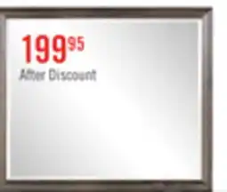 The Brick Kane Bedroom Dresser Mirror - Brown offer